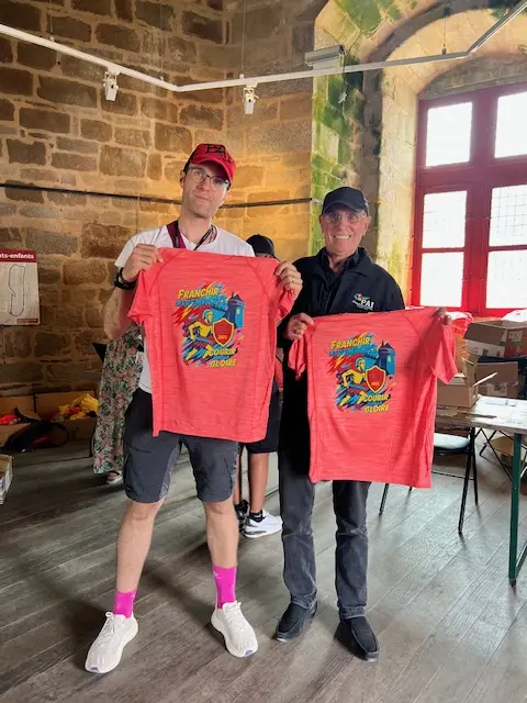 t shirt personnalise impression numerique rouge textile technique