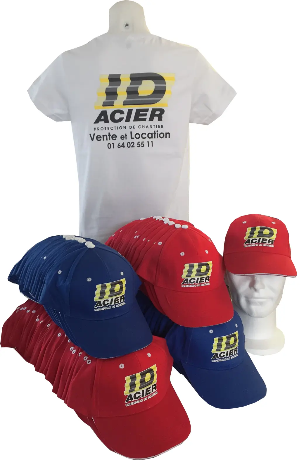 t-shirt et casquettes personnalisé
